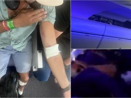 PRVI SNIMAK PROPADANJA AVIONA: Ljudi se drže za glave, vrište, povređeno najmanje 50 ljudi