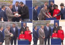 POLOŽEN KAMEN-TEMELJAC NACIONALNOG STADIONA! Vučić: Ponosan sam na Srbiju koja može sve ovo da uradi! Neka izgradnja počne!