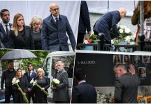 UŽIVO VUČEVIĆ SA MINISTRIMA ODAO POŠTU ŽRTVAMA MASAKRA U RIBNIKARU: Ispred škole muk, građani ostavljaju cveće, igračke… (FOTO)