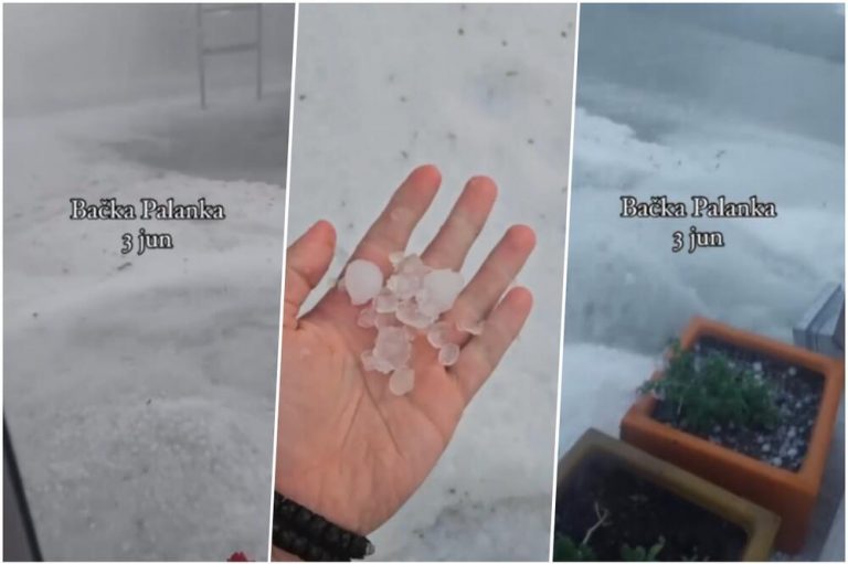 DANAŠNJI PRIZOR IZ BAČKE PALANKE OSTAVLJA BEZ REČI Pogledajte koliko je JAKA BILA OLUJA KOJA JE POHARALA GRAD (VIDEO)