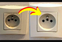 Trik za čišćenje prljave i ŽUTE električne utičnice (i da godinama izgleda kao nova)!