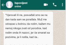 “Posvađali smo se na dan kad sam trebala da rodim”