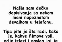 “Našla sam dečku dopisivanja sa nekom meni nepoznatom djevojkom”