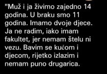 “Muž i ja živimo zajedno 14 godina”