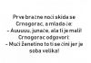 VIC DANA: Crnogorac i prva bračna noć