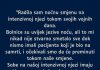 “Radila sam noćnu smjenu na intenzivnoj njezi…