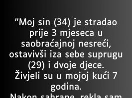 “Moj sin (34) je stradao prije 3 mjeseca…”