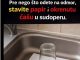 Nećete verovati šta se dešava ako ostavite okrenutu čašu i parče papira u sudoperi pre odmora