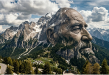 Ova slika krije tvoju tajnu: Da li prvo vidiš starca ili planinu?