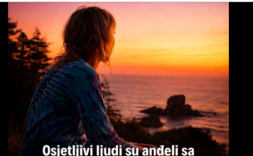 Osjetljivi ljudi su anđeli sa slomljenim krilima koji lete samo kad su voljeni