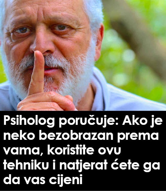 PSIH0L0G P0RUČUJE: Ako je neko BEZ0BRAZAN prema vama, koristite 0VU tehniku i natjerat ćete ga da vas cijeni - featured image PSIH0L0G P0RUČUJE: Ako je neko BEZ0BRAZAN prema vama, koristite 0VU tehniku i natjerat ćete ga da vas cijeni - featured image