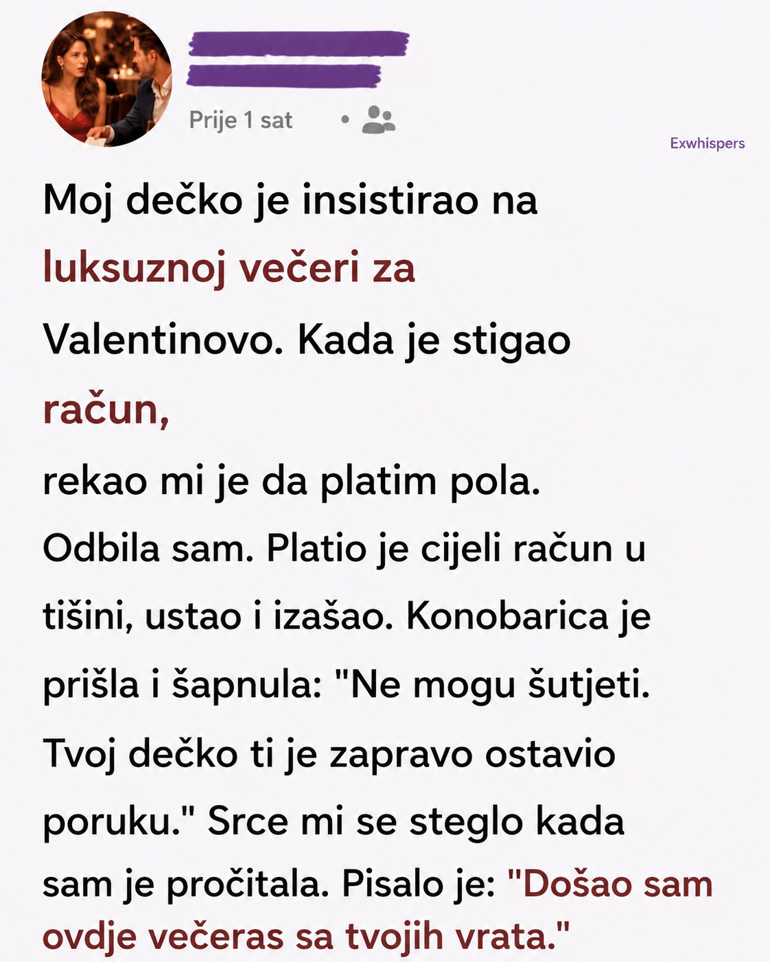Izdaja za večerom: Kad se romansa pretvori u tajni test karaktera Izdaja za večerom: Kad se romansa pretvori u tajni test karaktera - featured image