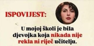 NIKAD NIJE REKLA NI RIJEČ U ŠKOLI: A onda je na tabli napisala jednu rečenicu NIKAD NIJE REKLA NI RIJEČ U ŠKOLI: A onda je na tabli napisala jednu rečenicu - featured image