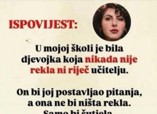 NIKAD NIJE REKLA NI RIJEČ U ŠKOLI: A onda je na tabli napisala jednu rečenicu NIKAD NIJE REKLA NI RIJEČ U ŠKOLI: A onda je na tabli napisala jednu rečenicu - featured image