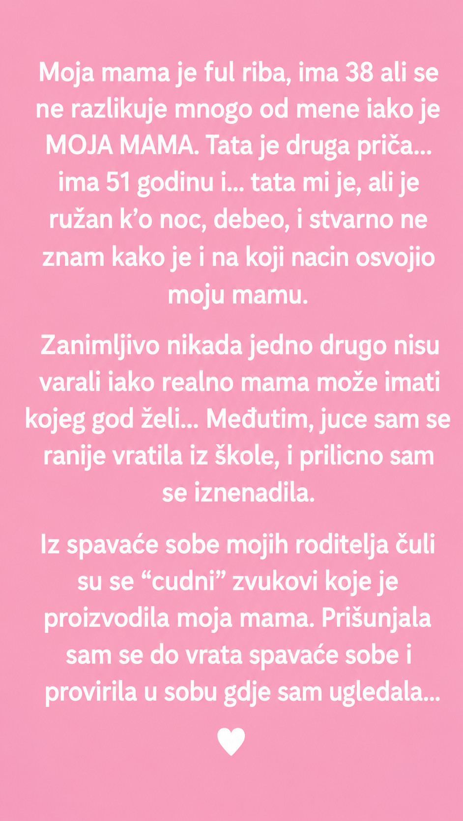 STIDJELA SAM SE TATINOG IZGLEDA I PITALA SE KAKO JE OSVOJIO MOJU PRELIJEPU MAMU – A ONDA SAM JEDNOG DANA OTKRILA ISTINU KOJA ME RASPLAKALA! - featured image STIDJELA SAM SE TATINOG IZGLEDA I PITALA SE KAKO JE OSVOJIO MOJU PRELIJEPU MAMU – A ONDA SAM JEDNOG DANA OTKRILA ISTINU KOJA ME RASPLAKALA! - featured image